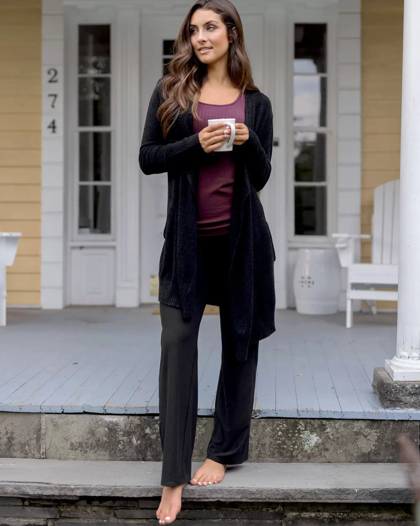 Outlet Bambü Wrap Robe Robes + Cardigans | Lounge Sets