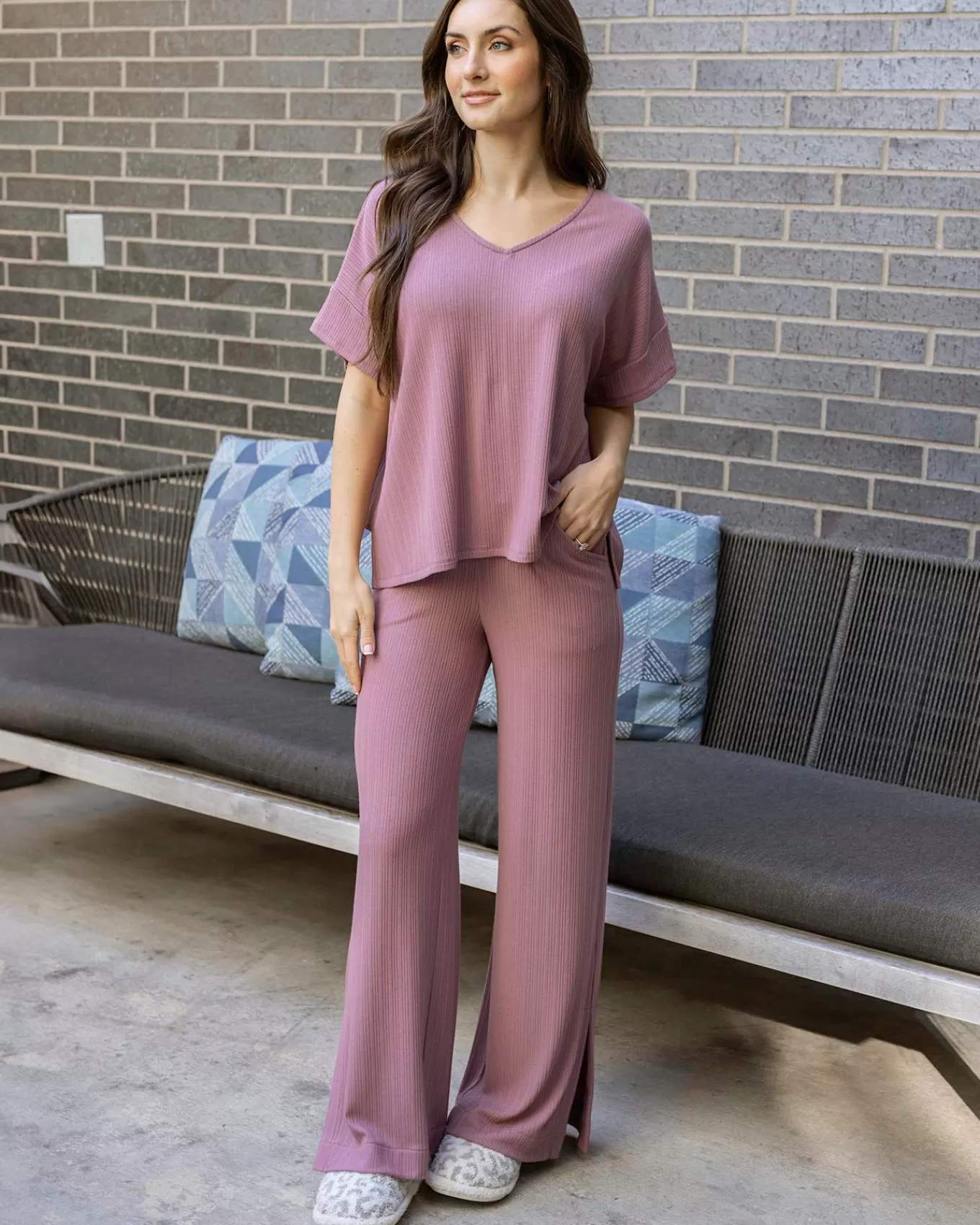 Shop Coziest Dolman Lounge Top Lounge Sets | Lounge Tops