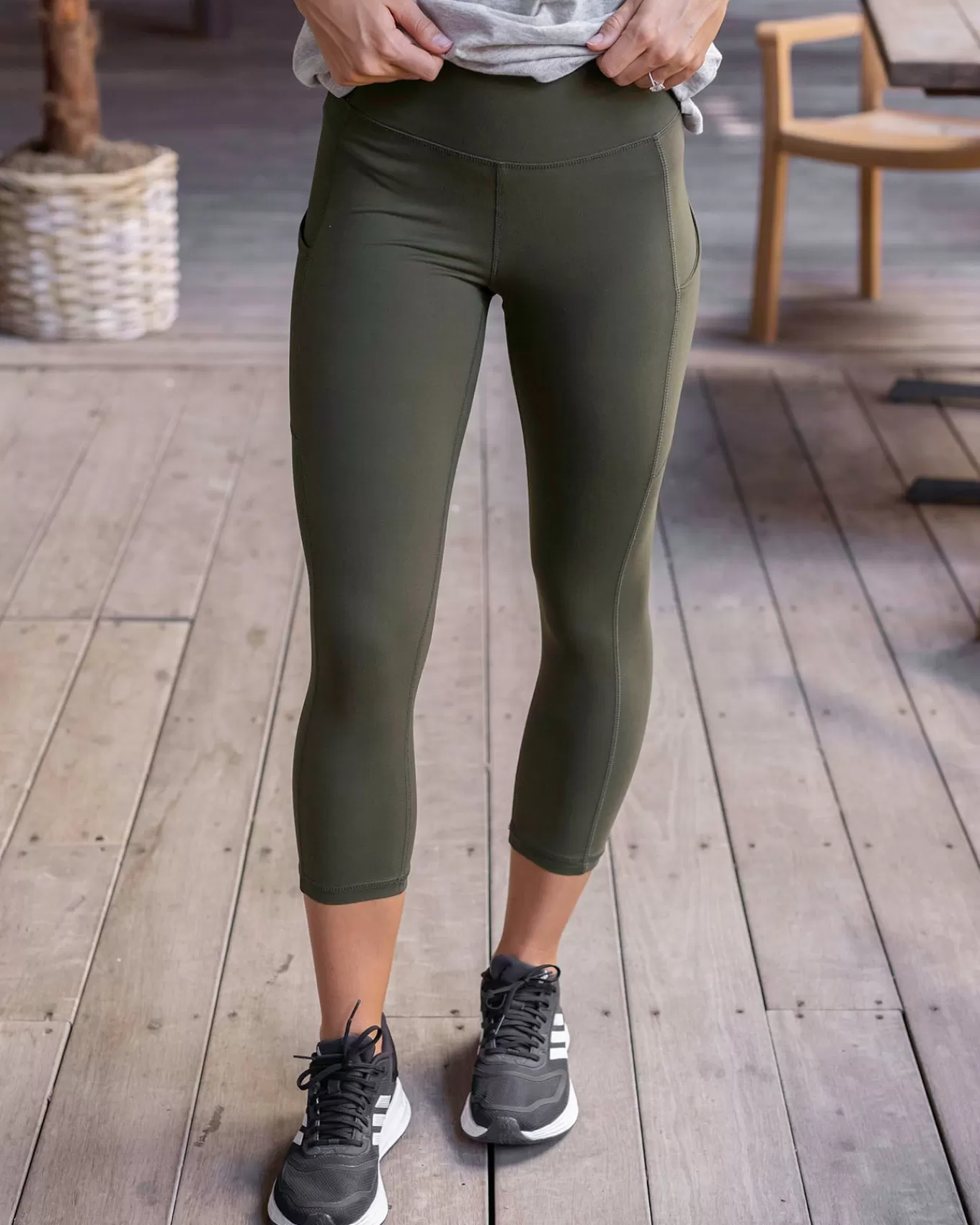 Fashion Daily Capri Pocket Leggings Lounge Pants | Leggings