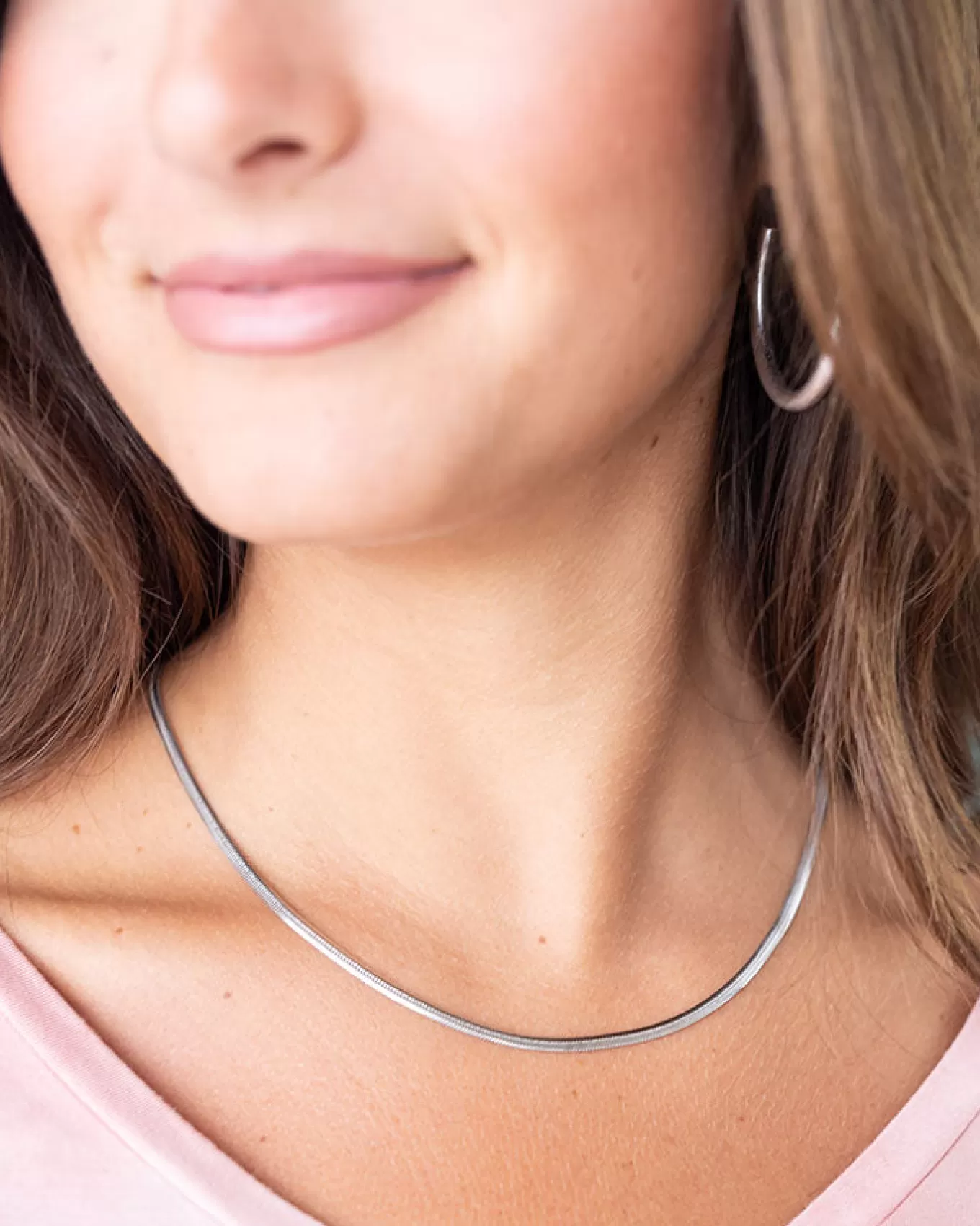 Cheap Flat Chain Necklace In Jewelry