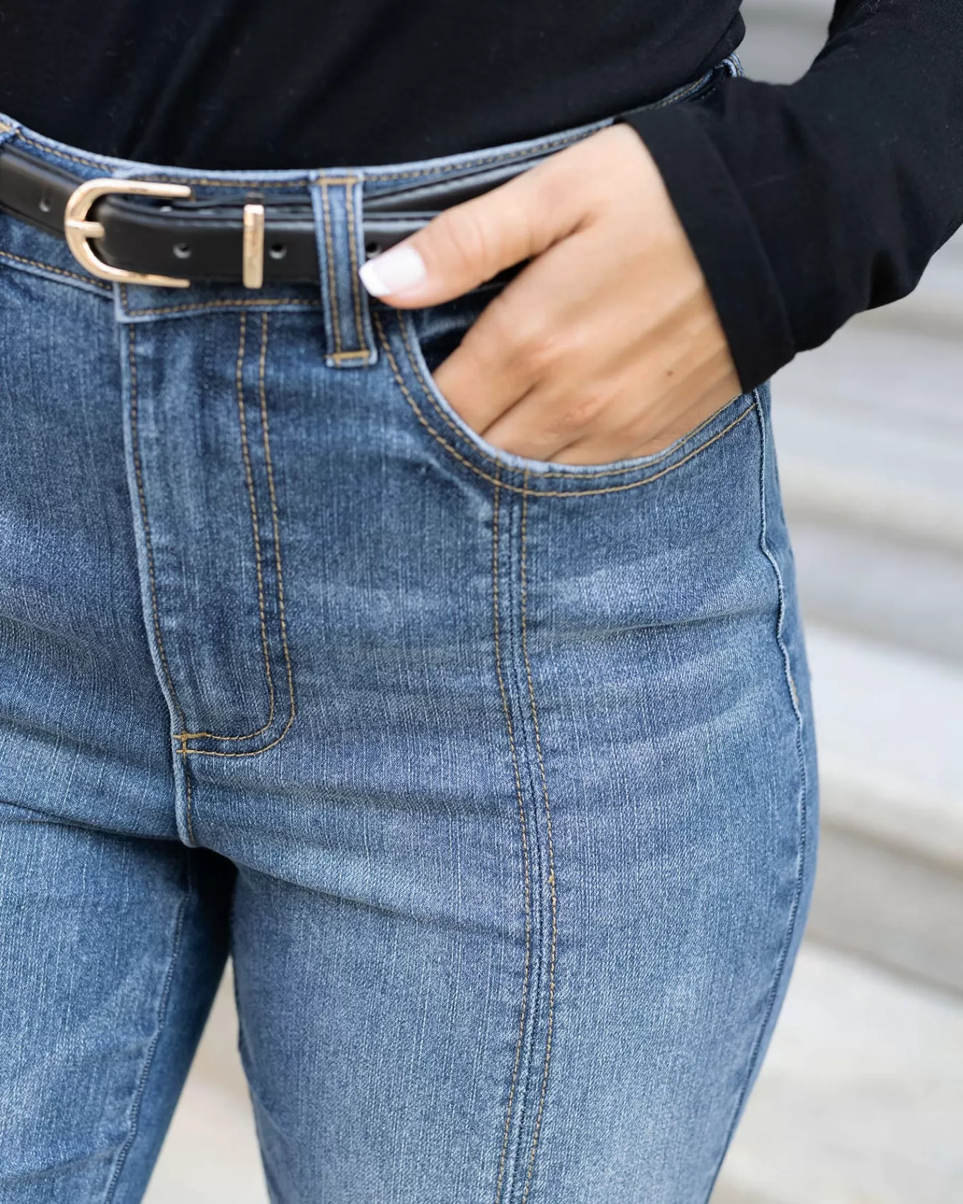 Best Front Slit Jeans Jeans + Jeggings