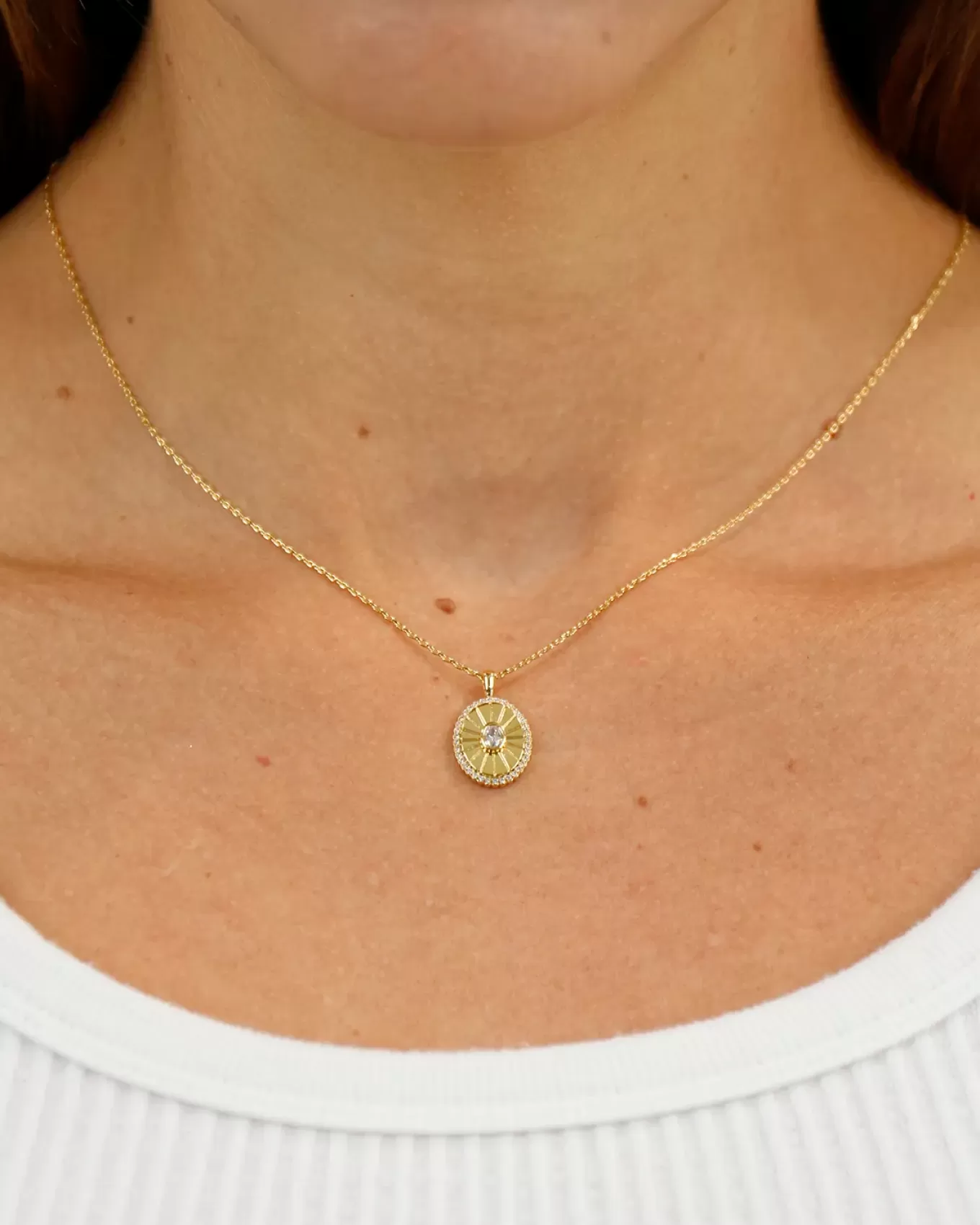 Cheap Rhinestone Pendant Necklace Jewelry