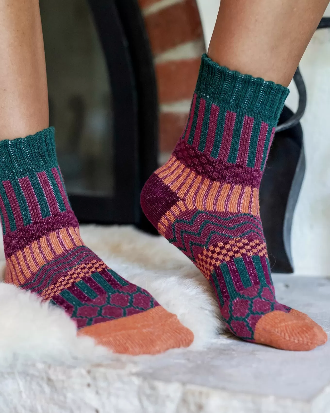 New Knit Cozy Crew Socks Slippers + Socks | Slippers + Socks