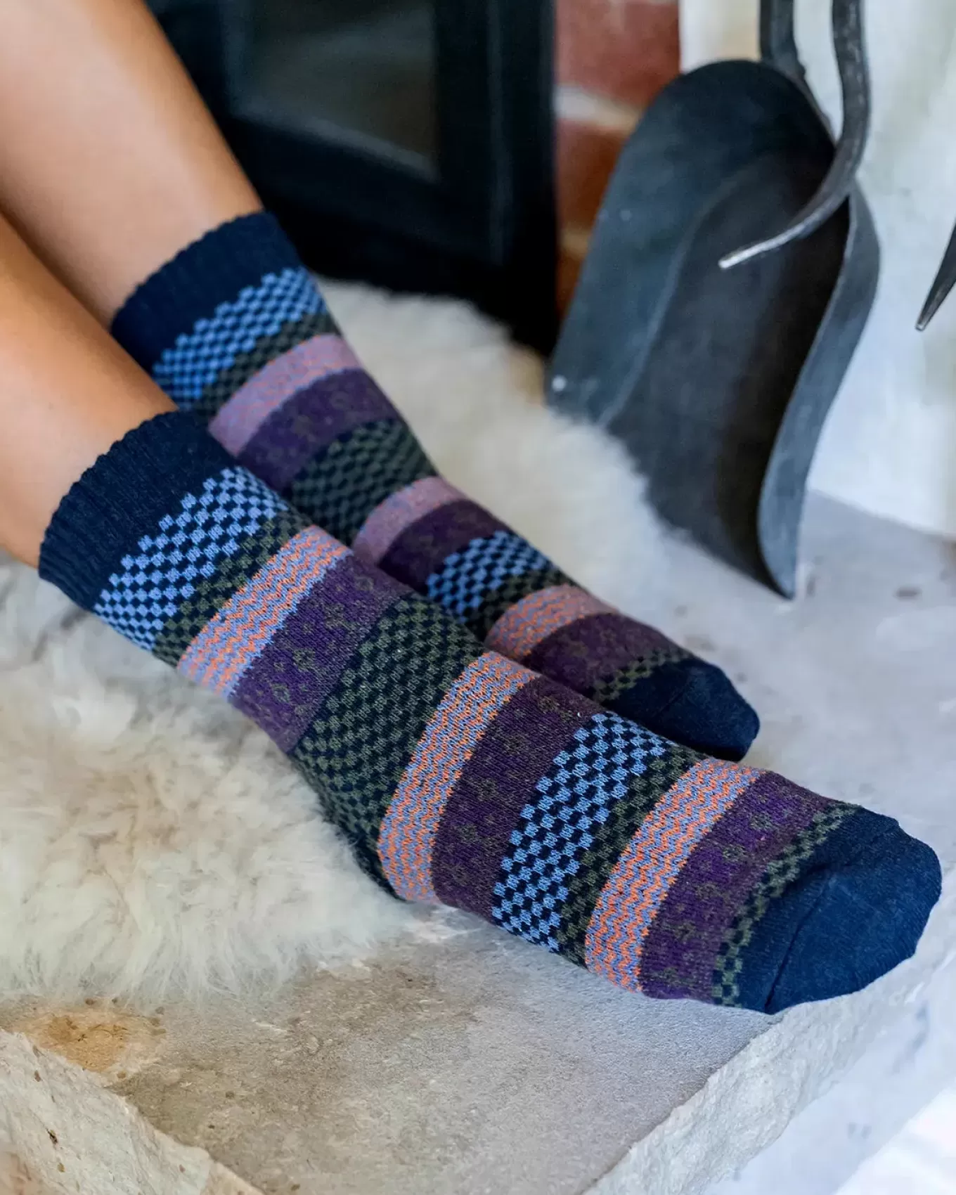 Best Knit Cozy Crew Socks Slippers + Socks | Slippers + Socks
