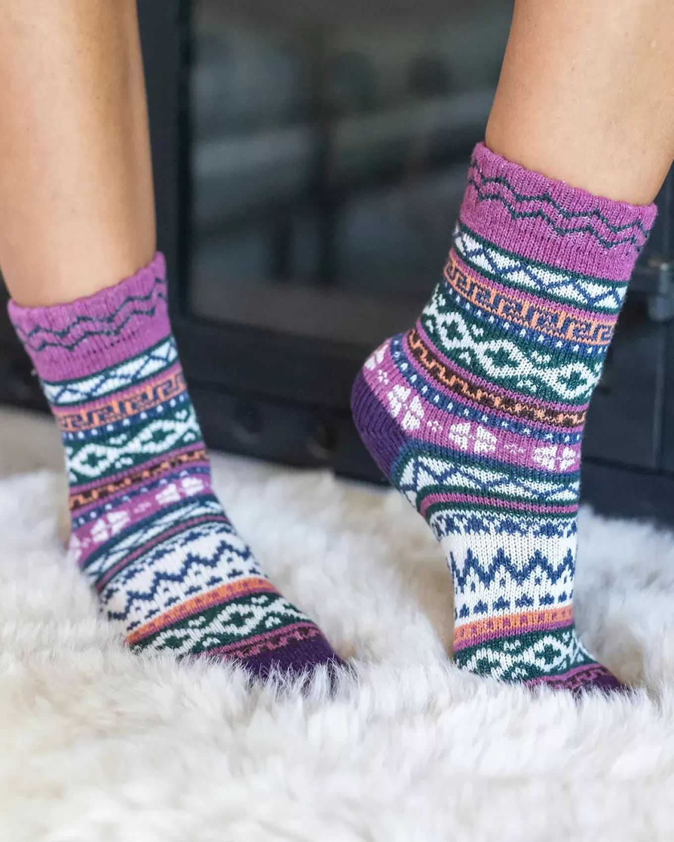 Flash Sale Knit Cozy Crew Socks Slippers + Socks | Slippers + Socks