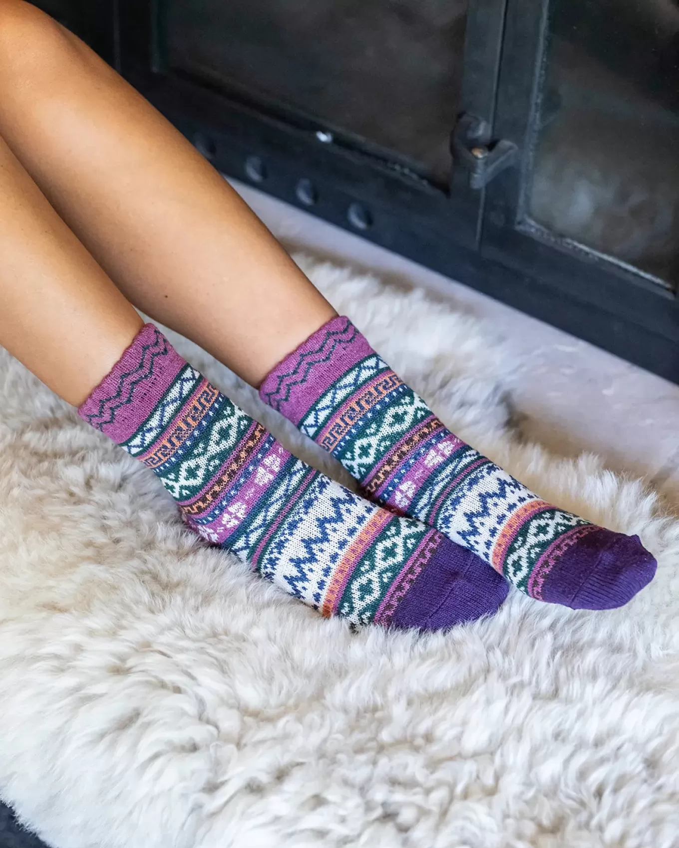 Flash Sale Knit Cozy Crew Socks Slippers + Socks | Slippers + Socks