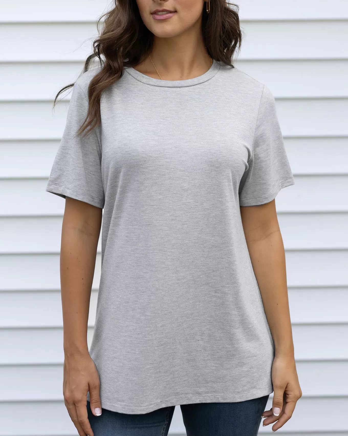 Sale Girlfriend Fit Tee Basics