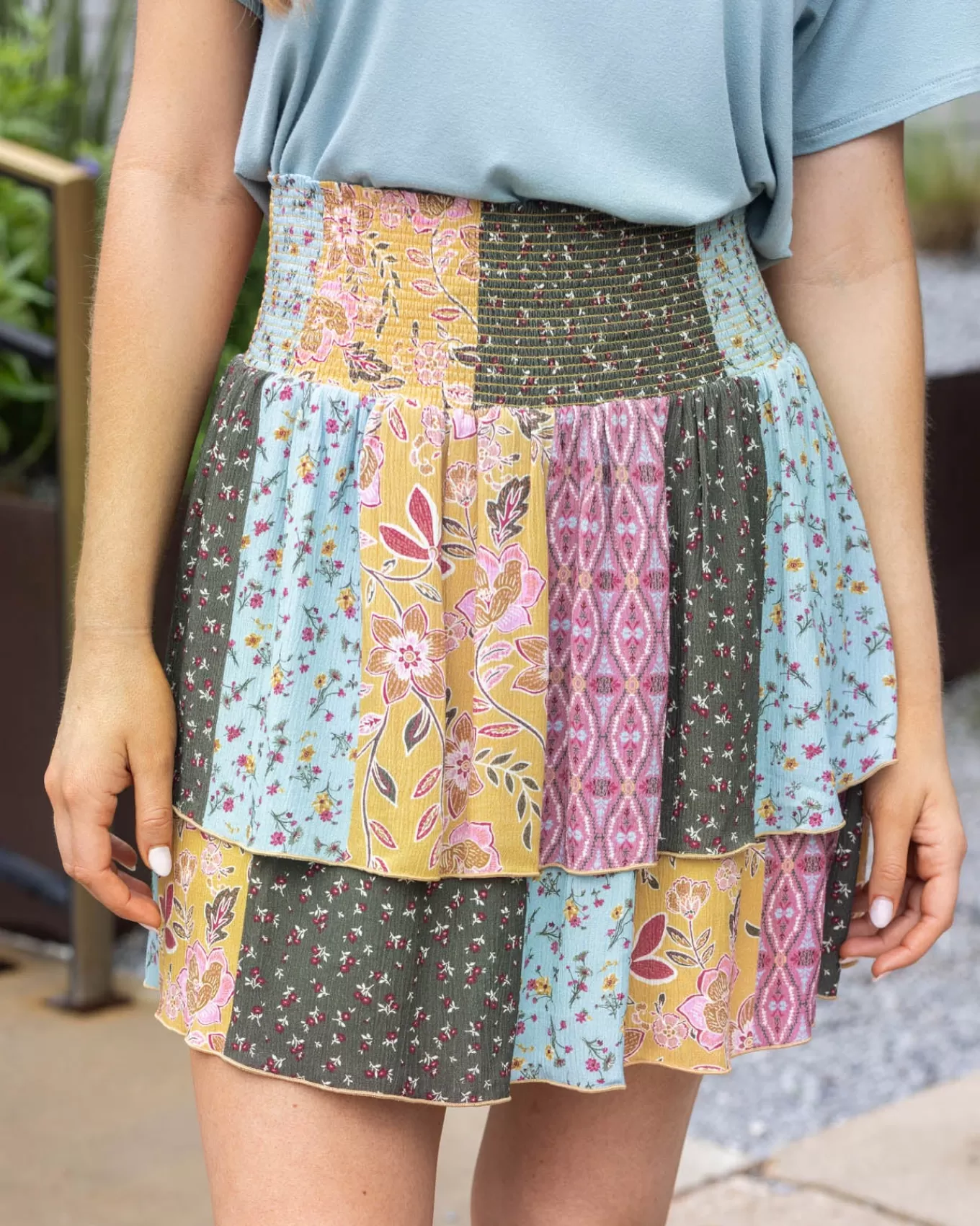 Best Summer Tiered Skort Dresses + Skirts