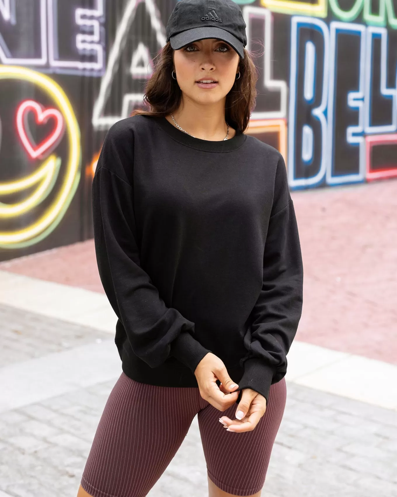 Shop Signature Soft Sweatshirt - FINAL SALE Lounge Sets | Lounge Tops