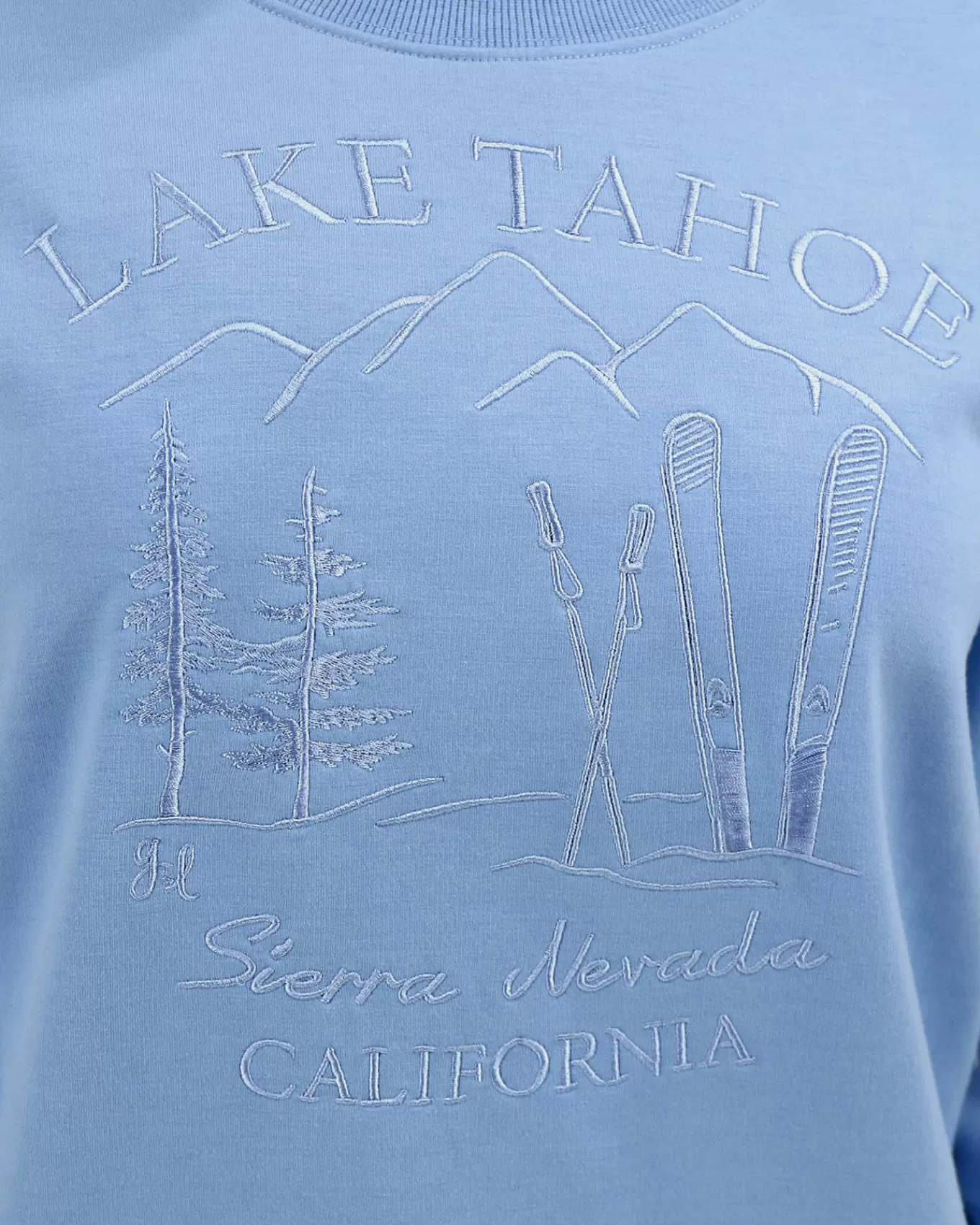 Cheap Signature Soft Embroidered Sweatshirt - FINAL SALE Lounge Tops | Hoodies + Pullovers