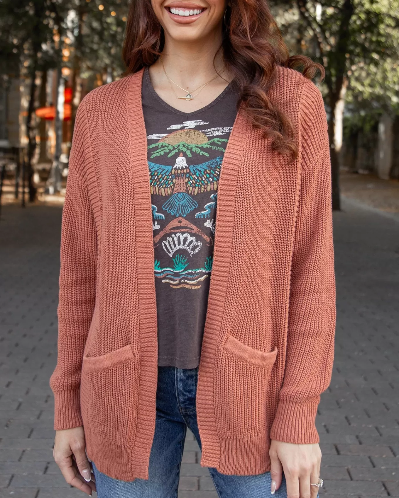 Online Slouchy Knit Pocket Cardigan Cardigans + Kimonos | Robes + Cardigans