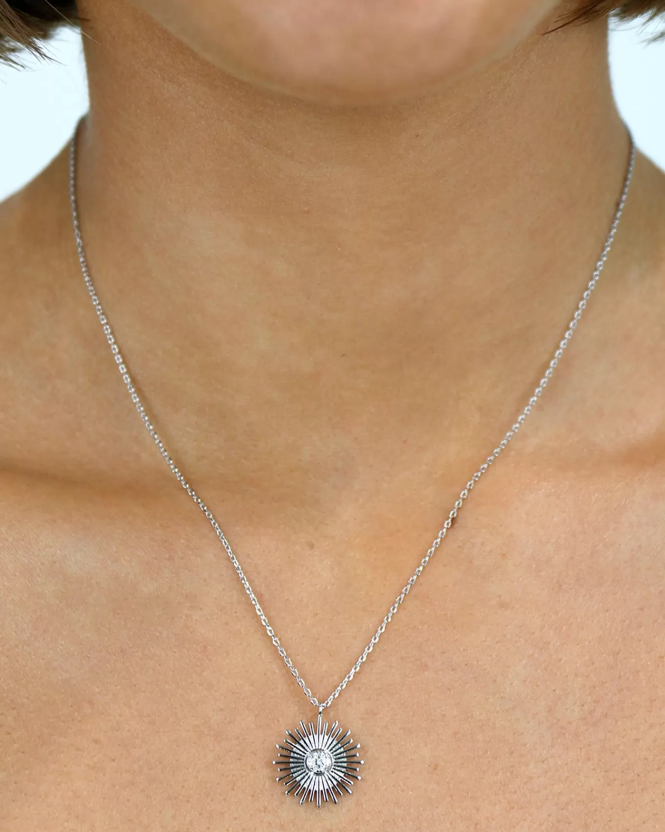 Clearance Sunburst Necklace In Jewelry