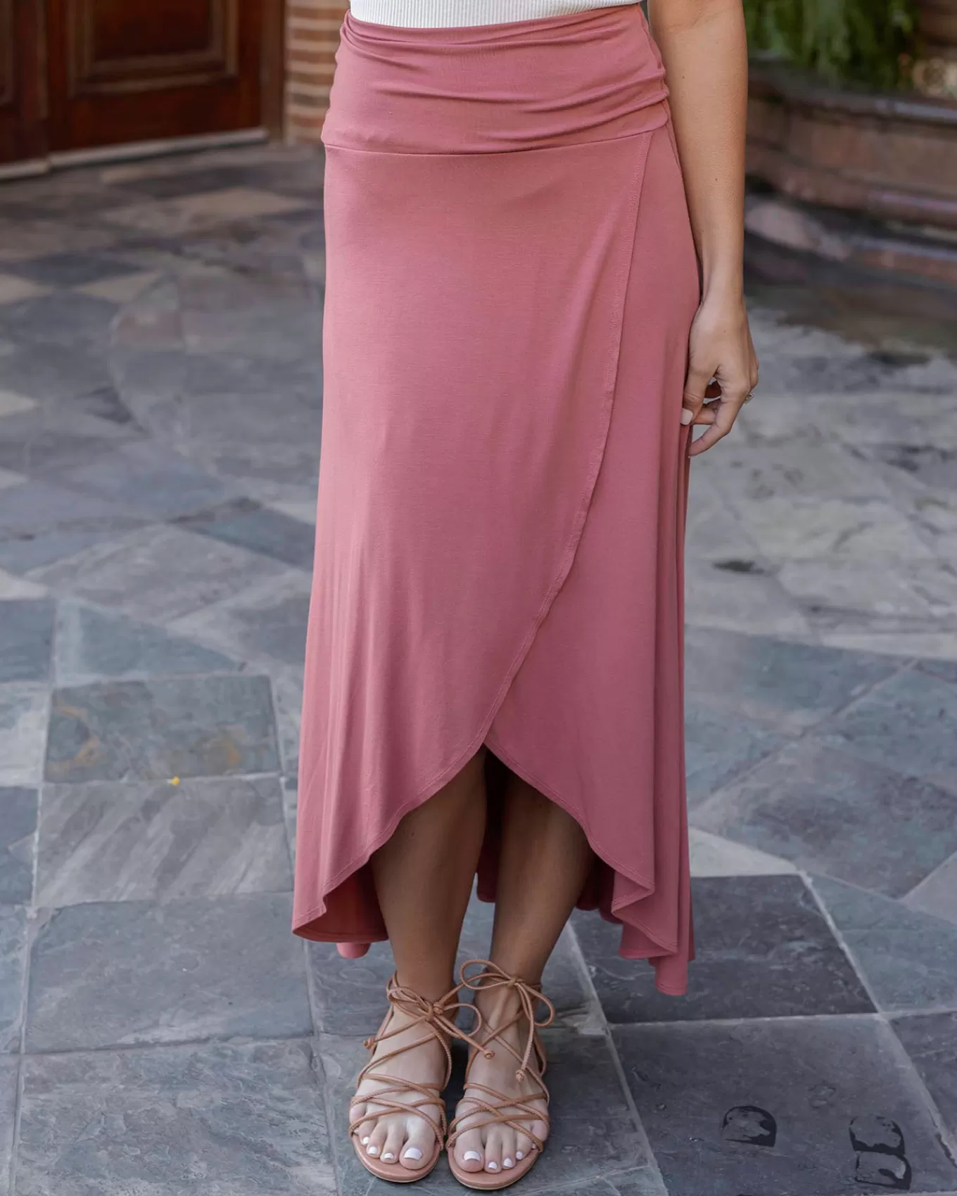 Best Wrap High-Low Maxi Skirt Dresses + Skirts