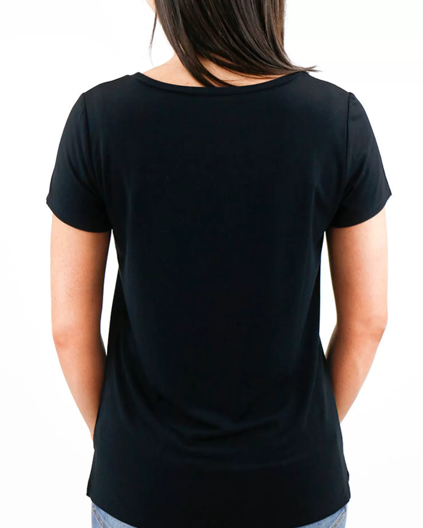 Clearance True Fit Perfect Pocket Tee In Basics