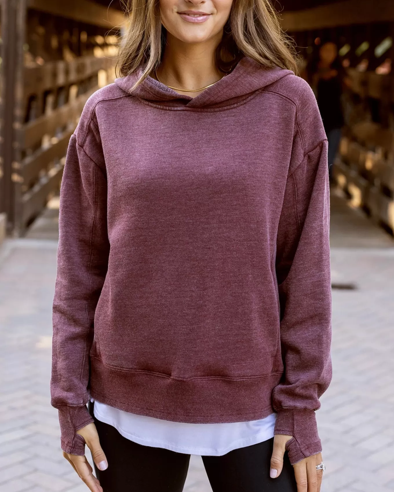 Best Sale Vintage Fleece Hoodie Hoodies + Pullovers