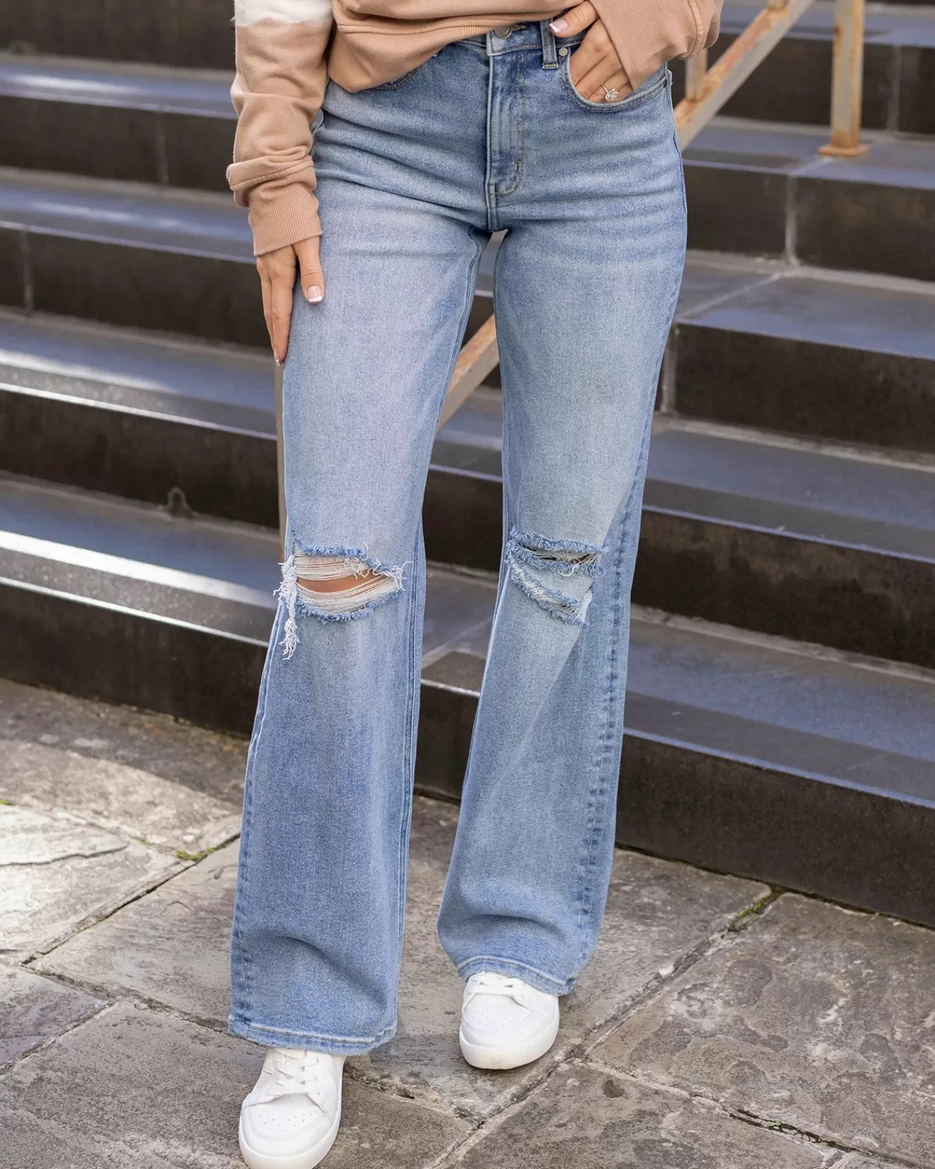 New Wide Leg Premium Denim In Jeans + Jeggings